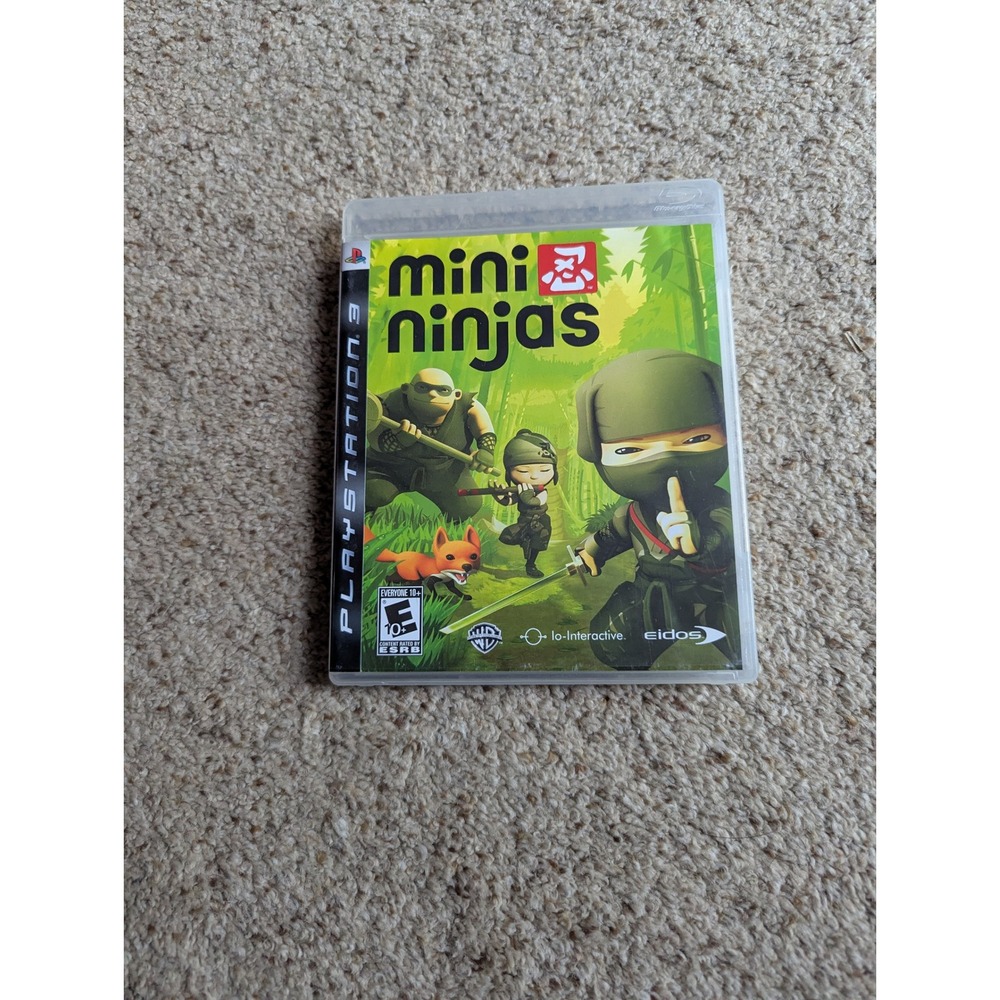 Mini Ninjas Sony PlayStation 3 PS3 Game Complete with Manual BLUS-30384